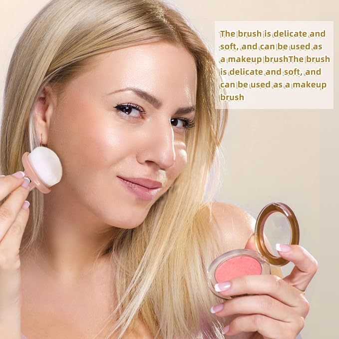 4Packs Nail Dust Cleaning Brush Ring, Soft Brushes - Image 6