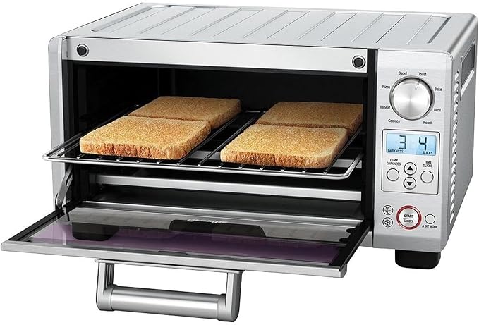 Breville BOV450XL Mini Smart Countertop Oven and Toaster Oven, Brushed - Image 2