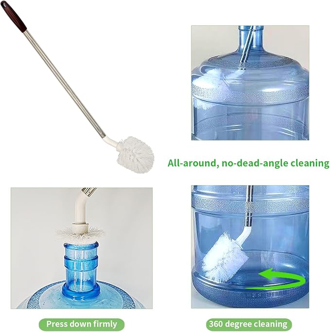 2-Pack Bucket Brush, Bottle Brush - Image 3
