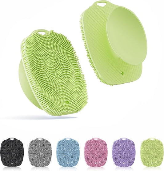 Soft Silicone Body Scrubber, Gentle Like a Hand Exfoliating Your Skin and Build by ARIOSOX