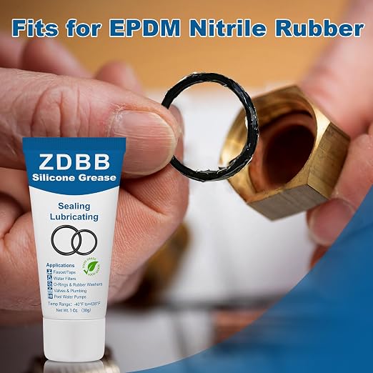 Plumbers O Rings Silicon Grease Tube - Image 2