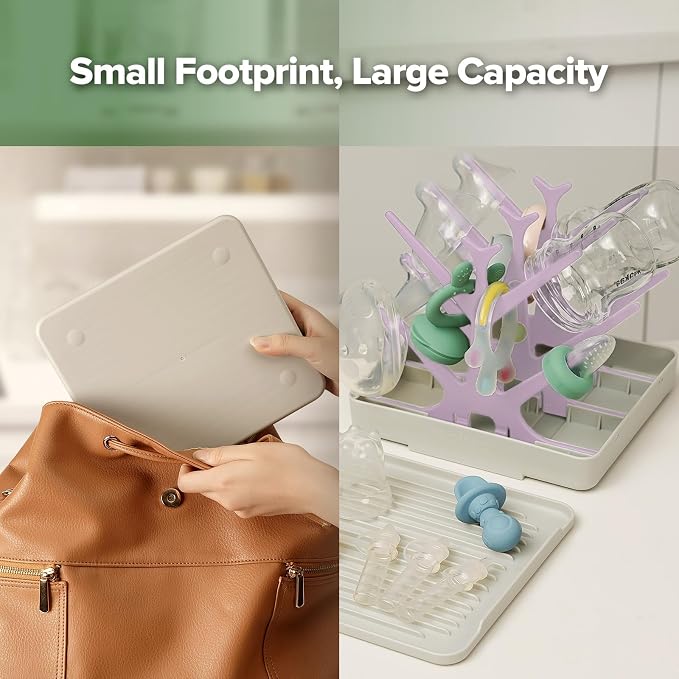 haakaa Portable Baby Bottle Drying Rack - Image 6