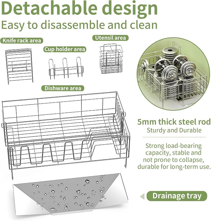 Large Dish Drying Rack - Image 5
