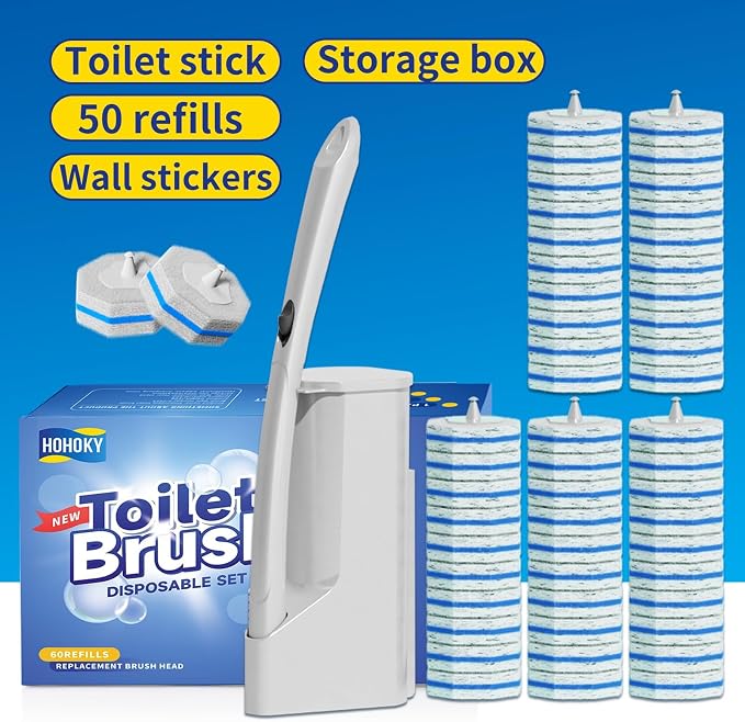 Disposable Toilet Brush Cleaning System - Image 6