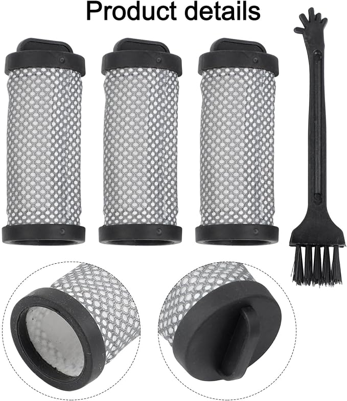 HEPA Filter Set, for JIGOO T600 Mattress Vacuum Cleaner, Washable and Reusable - Image 4