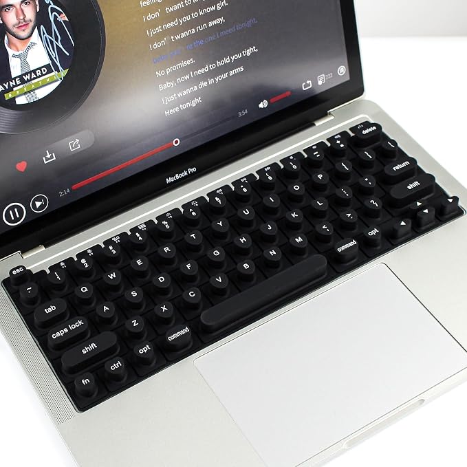 Keyboard Cover for Long Nails, Acrylic Gel Nails by Unknown