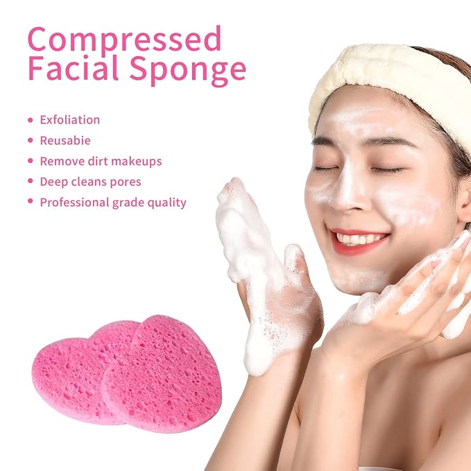 100-Count Compressed Facial Sponges - Image 6