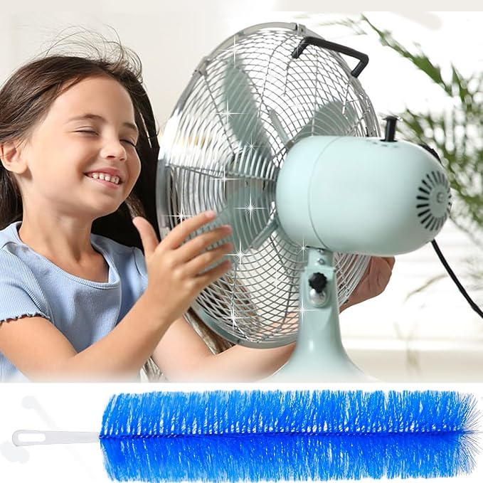 Fan Cleaner Brush，Fan Brush Cobweb Duster Microfiber Duster Ideal - Image 3