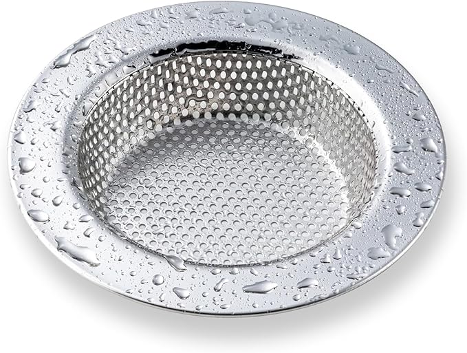 1 Pack Sink Strainer for Most Kitchen Sink Drain Basket, Upgraded Double-Layer by Unknown