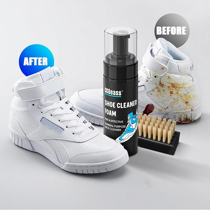 Shoe Cleaner Kit Sneaker Cleaner, Deep Clean yet Gentle Pro Concentrated Foam - Image 5