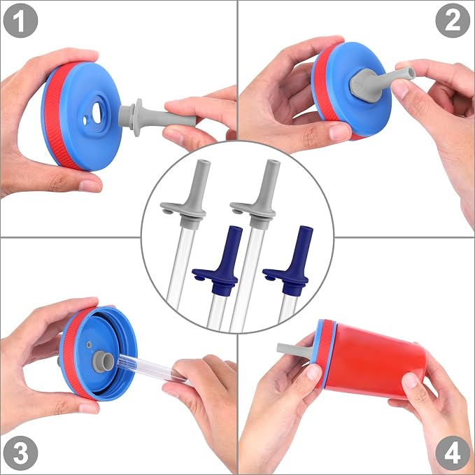 XANGNIER Replacement Straws and Bite Valve Compatible - Image 6