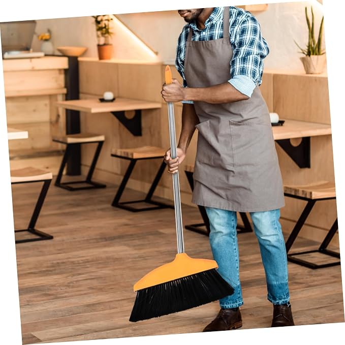 Unomor Stainless Steel Handle Soft Bristle Broom - Image 5