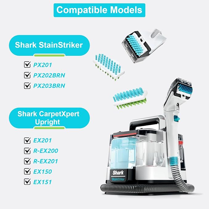 Shark PX201 3.5"Tough Stain Cleaning Brush Attachment for - Image 3