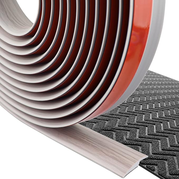 Floor Transition Strip Self Adhesive Carpet & Flooring Transitions Edging Trim by FONUNO