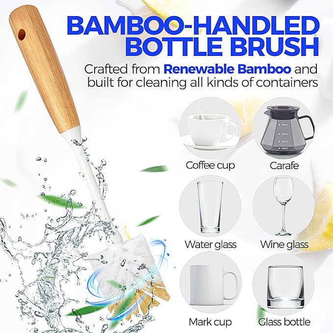 Holikme 6 Pack Dish Brush Kitchen Brushes Set - Image 4
