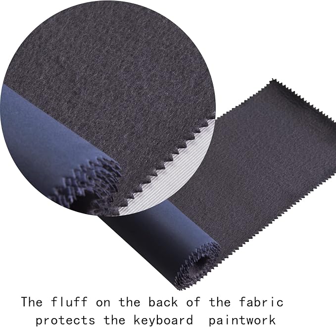 Mooson Piano Keyboard Anti-Dust Cover High Technology Fabric Key Cover Cloth Fit - Image 7