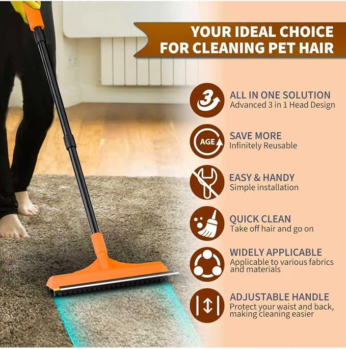 Carpet Rake for Pet Hair Removal - Image 6