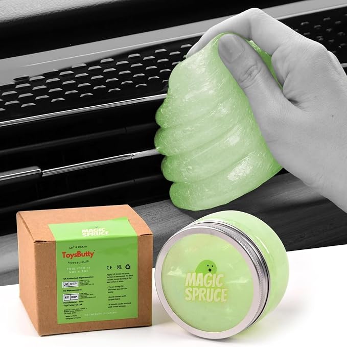 MAGIC SPRUCE Car Cleaning Gel Kit by ToysButty