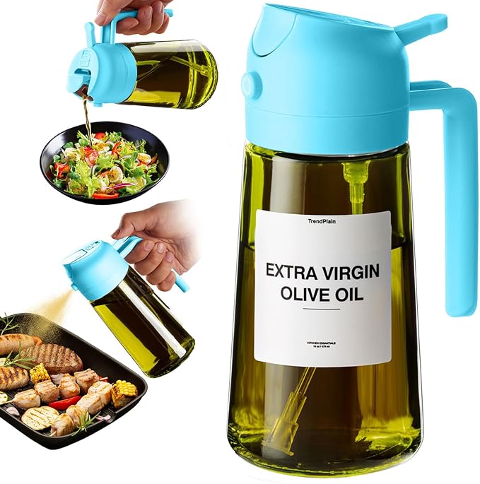 TrendPlain - Original 16oz/470ml Olive Oil Dispenser Bottle by TrendPlain