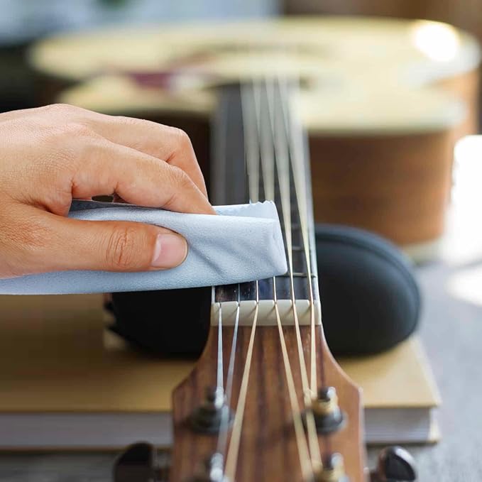 3 PCS Instruments Cleaning Cloths 11.8x11.8inch Microfiber Polish Cloth - Image 3