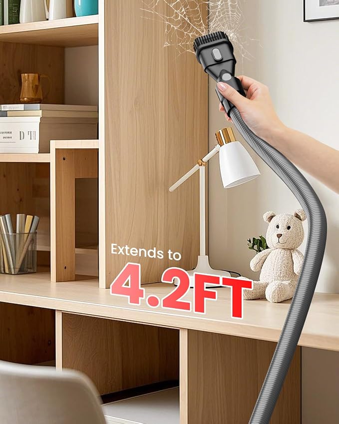 Cordless Vacuum Cleaner for Milwaukee M18 Battery, 7-in-1 Lightweight Stick - Image 8