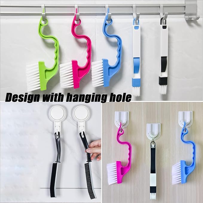 TuTuYa 11PCS Crevice Cleaning Brush, Small Gap Cleaning Brushes Set Ideal - Image 6