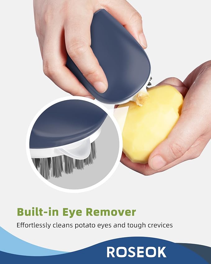 Potato Scrubber and Veggie Brush, Self-Standing Kitchen Brush - Image 9