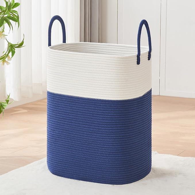 Laundry Basket with Handles by AINUOQI