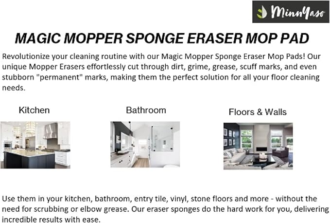 Magic Mopper Sponge Eraser Mop Pad | Compatible - Image 5