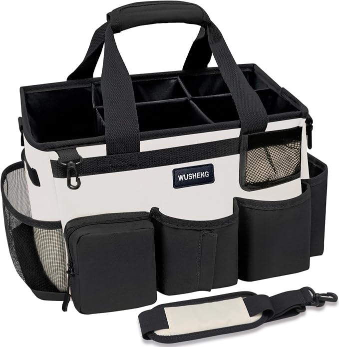 Wearable Cleaning Caddy Bag, Cleaning Supply Tote by Noelen+Gad