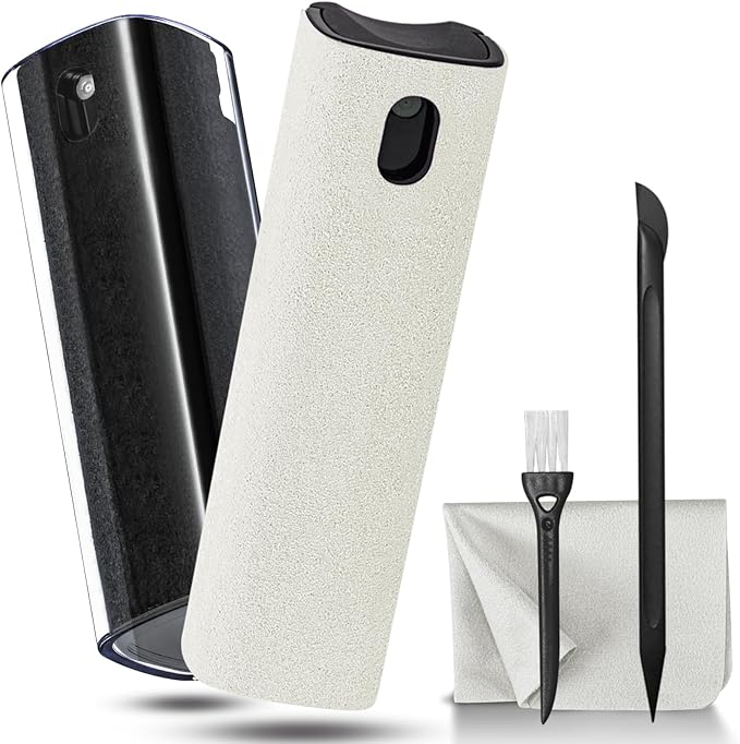 walrfid 2Pcs Laptop Cleaner, Computer Screen Cleaner Spray and Wipe, by walrfid