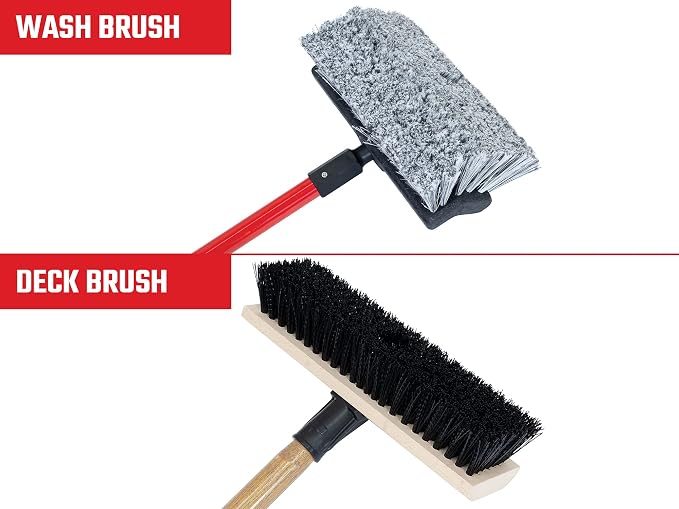 CRAFTSMAN CMXMKIT0100 2-Piece Long Handle Wash Brush Set - Image 6