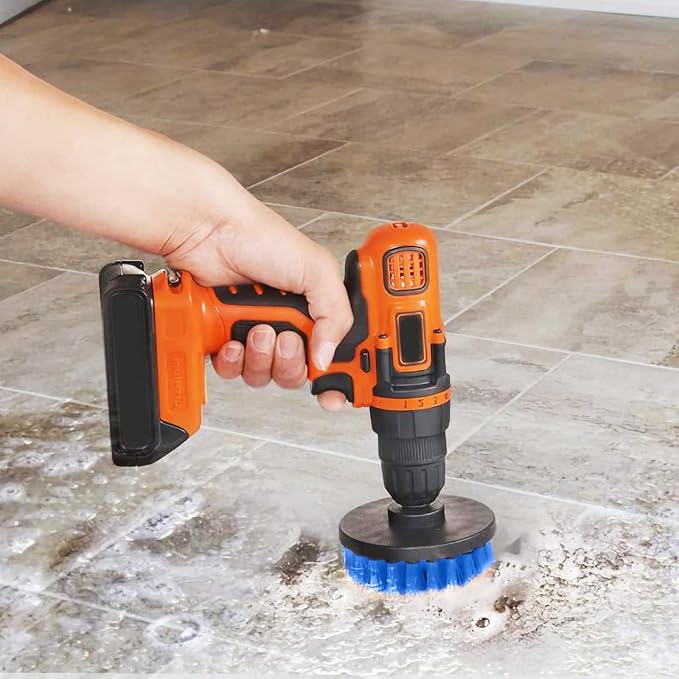 iMounTEK All Purpose Power Scrubber Cleaning Brush Combo Kit. - Image 6