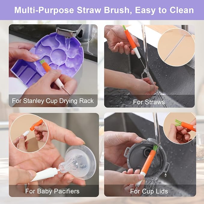 Water Bottle Drying Rack, Silicone Tumbler Drying Rack, Baby Bottle Dryer Holder - Image 3