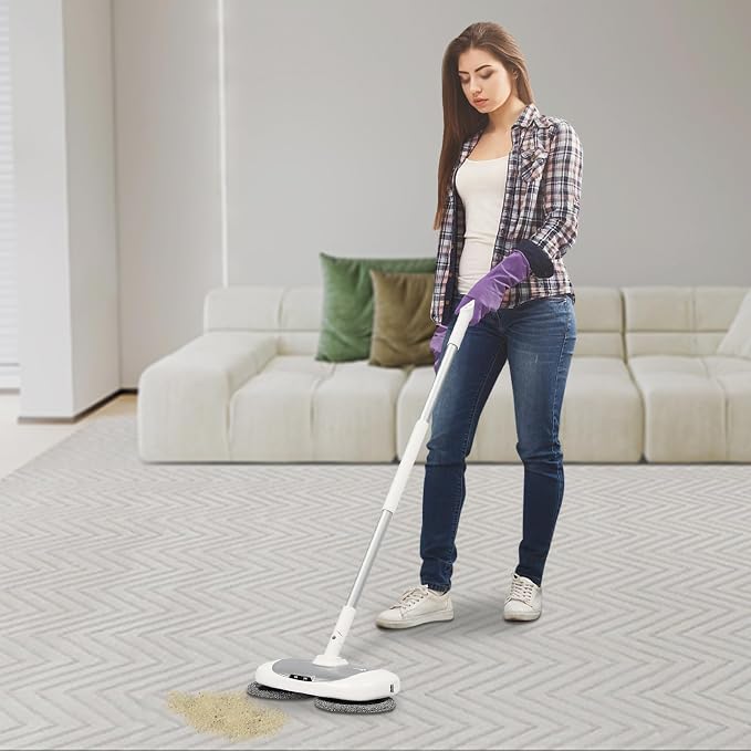 Cordless Electric Floor Cleaner Electric Mop Floor Cleaner Automatic Cleaning - Image 3