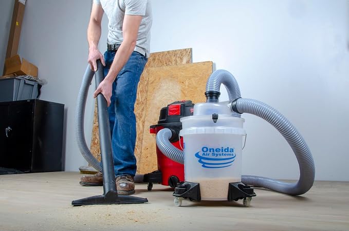 Oneida Dust Deputy Low-Pro Deluxe Lid Dust Separator Kit - Image 5