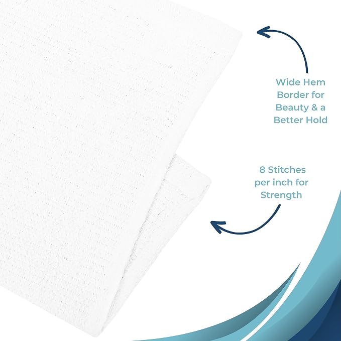 Looperry White Terry Cloth Rags 13"x13" Inches Commercial Grade Dish Cloth - Image 8