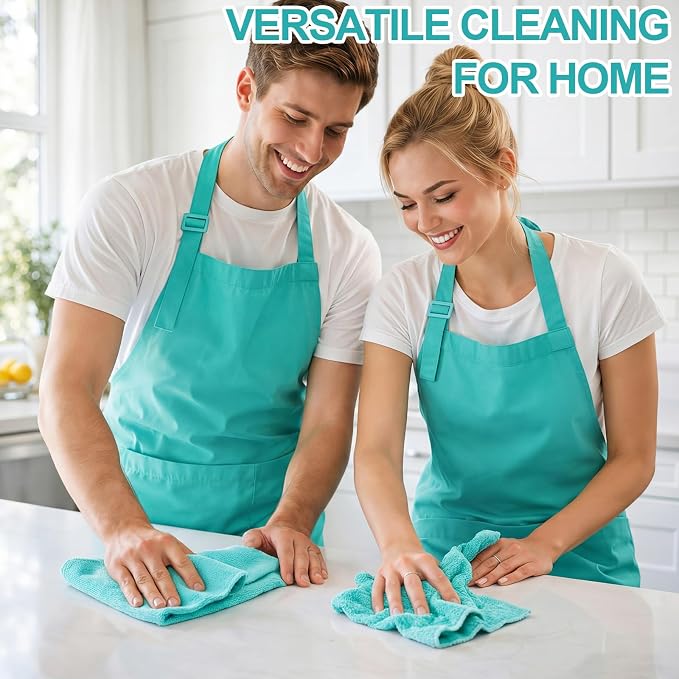 Nuenen Cleaning Cloths for Cars 16 x 16 Inch Ultra Absorbent Towels Drying - Image 4