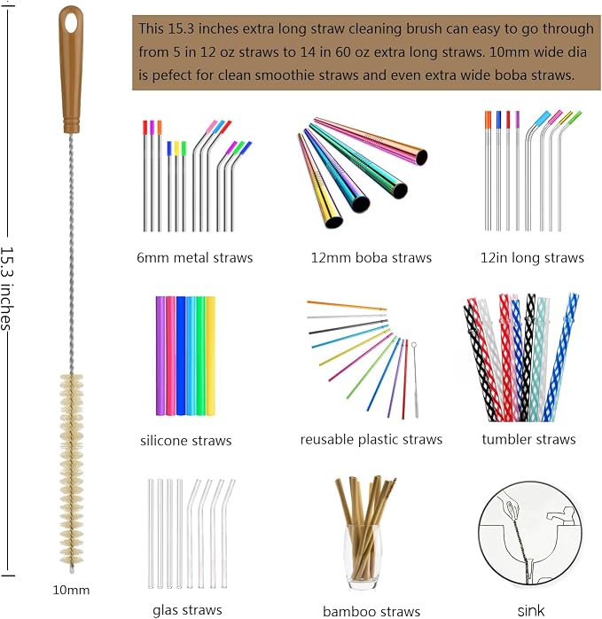 ALINK 5-Pack Bottle Brush Cleaner - Image 4