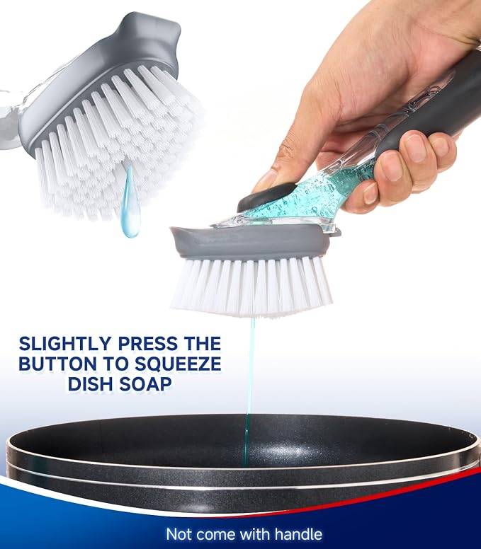 Dish Brush Replacement for OXO | Refill Head for OXO Dish Brush | Kitchen Dish - Image 4