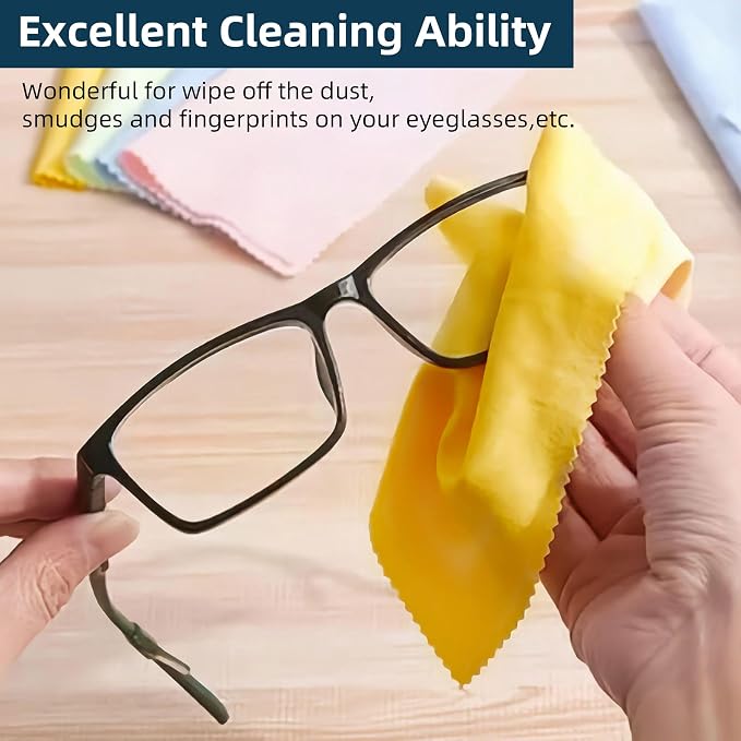 AIMI Assorted Colors Microfiber Cleaning Cloths - Image 4