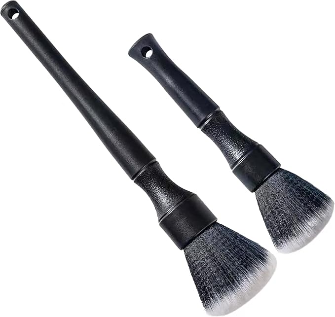 Ultra-Soft Car Detailing Brush Set, Scratch-Free Cleaning Brushes by Coltree