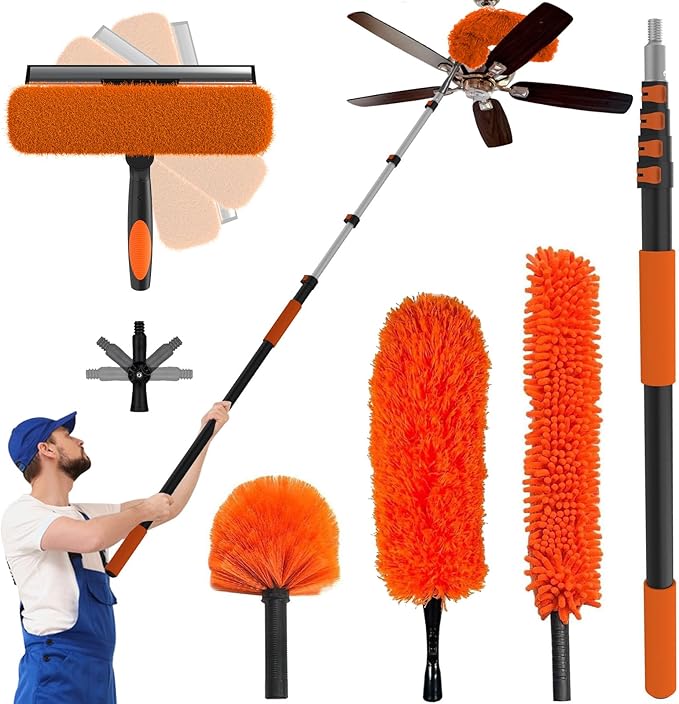 Buyplus 26FT Reach Dusting Kit, Long Duster by Buyplus