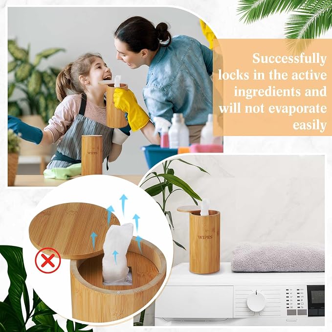 Refillable Wet Wipes Dispenser Disinfecting Wipe Container - Image 5