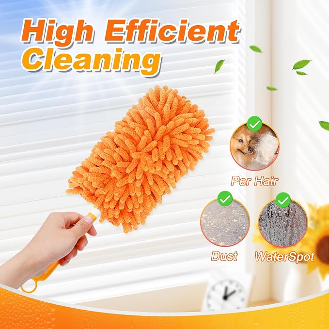 7 Pack Reusable Duster Refill for Swiffer Hand Duster, 360 Degree Duster - Image 4