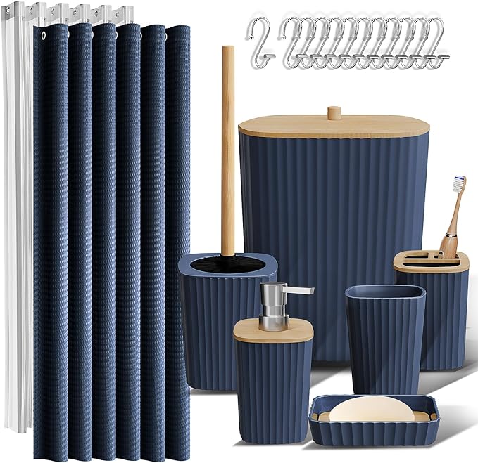 Clara Clark Bathroom Accessories Set by ClaraClark