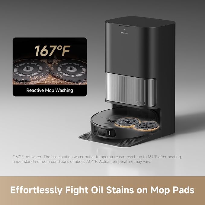 DREAME L40s Ultra AE Robot Vacuum and Mop Combo, 000Pa Suction, Self Emptying - Image 6