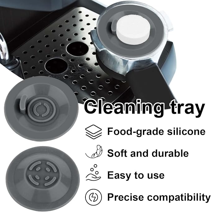 2pcs Espresso Cleaning Discs & 12pcs Cleaning Tablets Compatible - Image 4
