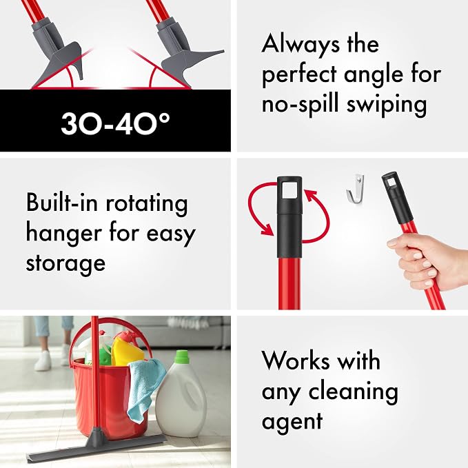 Tyroler Floor Squeegee for Concrete Floors, Squeegees Broom for Floors - Image 5