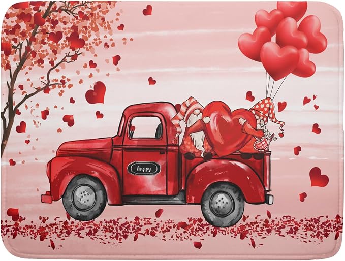 Valentine's Day Dish Drying Mats by Kawani
